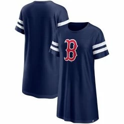 Women's Fanatics Branded Navy Boston Red Sox Iconic Mesh Dress