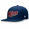 Men's Fanatics Branded Navy Minnesota Twins Team Core Fitted Hat -Metaverse shop unnamed file 31033