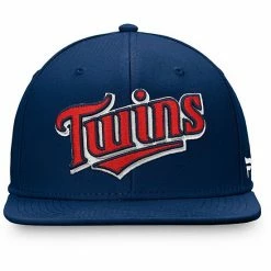 Men's Fanatics Branded Navy Minnesota Twins Team Core Fitted Hat -Metaverse shop unnamed file 31035