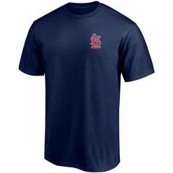 Men's Fanatics Branded Navy St. Louis Cardinals Number One Dad Team T-Shirt -Metaverse shop unnamed file 31040