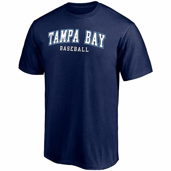 Men's Fanatics Branded Navy Tampa Bay Rays Big & Tall City Arch T-Shirt 5 Men's Fanatics Branded Navy Tampa Bay Rays Big & Tall City Arch T-Shirt - Image 3