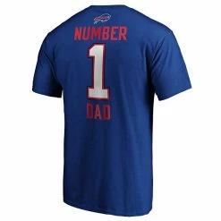 Men's Fanatics Branded Royal Buffalo Bills #1 Dad Big & Tall T-Shirt -Metaverse shop unnamed file 31119