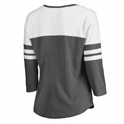 Women's Fanatics Branded Heathered Charcoal/White San Francisco Giants Two-Toned Distressed Cooperstown Collection Tri-Blend 3/4-Sleeve V-Neck T-Shirt 4 Women's Fanatics Branded Heathered Charcoal/White San Francisco Giants Two-Toned Distressed Cooperstown Collection Tri-Blend 3/4-Sleeve V-Neck T-Shirt -Metaverse shop unnamed file 31179