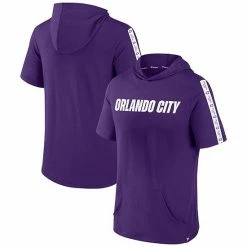Men's Fanatics Branded Purple Orlando City SC Definitive Victory Short-Sleeved Pullover Hoodie -Metaverse shop unnamed file 3118