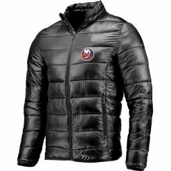Men's Fanatics Branded Black New York Islanders Polyester Puffer Jacket -Metaverse shop unnamed file 31199