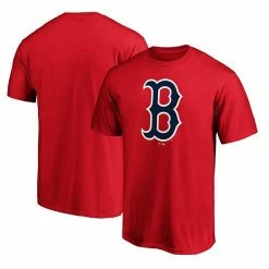 Men's Fanatics Branded Red Boston Red Sox Official Logo T-Shirt -Metaverse shop unnamed file 31202