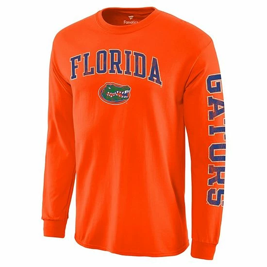 Men's Fanatics Branded Orange Florida Gators Distressed Arch Over Logo Long Sleeve Hit T-Shirt Men's Fanatics Branded Orange Florida Gators Distressed Arch Over Logo Long Sleeve Hit T-Shirt -Metaverse shop unnamed file 31206