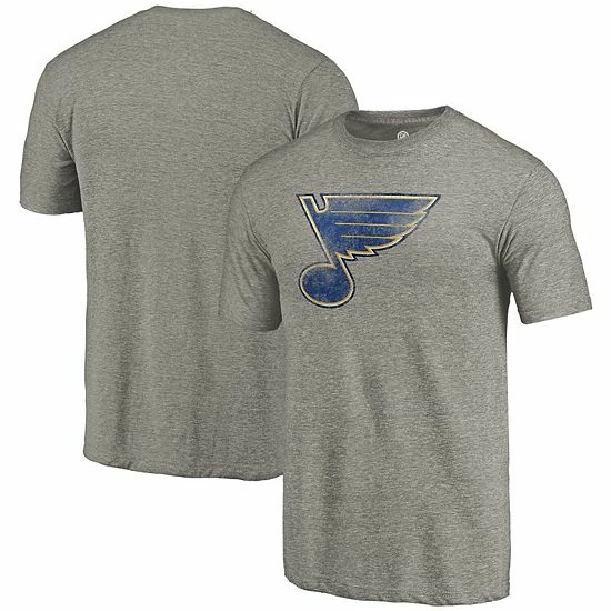 Men's Fanatics Branded Heathered Gray St. Louis Blues Primary Logo Tri-Blend T-Shirt Men's Fanatics Branded Heathered Gray St. Louis Blues Primary Logo Tri-Blend T-Shirt -Metaverse shop unnamed file 31212