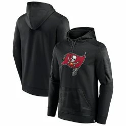 Men's Fanatics Branded Black Tampa Bay Buccaneers On The Ball Pullover Hoodie -Metaverse shop unnamed file 31238