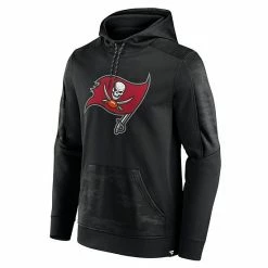 Men's Fanatics Branded Black Tampa Bay Buccaneers On The Ball Pullover Hoodie -Metaverse shop unnamed file 31239