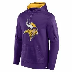 Men's Fanatics Branded Purple Minnesota Vikings On The Ball Pullover Hoodie -Metaverse shop unnamed file 31247