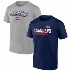 Men's Fanatics Branded Navy/Heathered Gray Montreal Canadiens Parent 2-Pack T-Shirt Set 8 Men's Fanatics Branded Navy/Heathered Gray Montreal Canadiens Parent 2-Pack T-Shirt Set -Metaverse shop unnamed file 31295