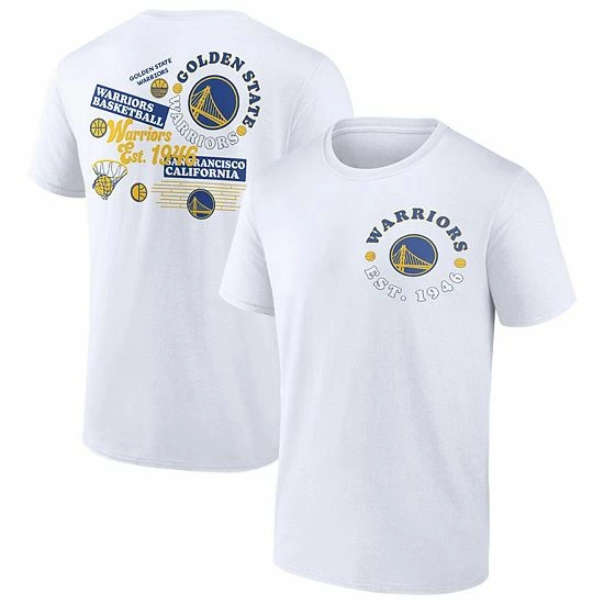 Men's Fanatics Branded White Golden State Warriors Street Collective T-Shirt 3 Men's Fanatics Branded White Golden State Warriors Street Collective T-Shirt