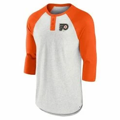 Men's Fanatics Branded Ash/Orange Philadelphia Flyers True Classics Better Believe Raglan Henley Three-Quarter Sleeve T-Shirt 4 Men's Fanatics Branded Ash/Orange Philadelphia Flyers True Classics Better Believe Raglan Henley Three-Quarter Sleeve T-Shirt -Metaverse shop unnamed file 3139