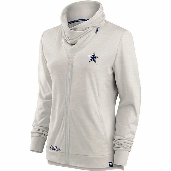 Women's Fanatics Branded Cream Dallas Cowboys Break It Loose Cowl Neck Full-Zip Sweatshirt Women's Fanatics Branded Cream Dallas Cowboys Break It Loose Cowl Neck Full-Zip Sweatshirt -Metaverse shop unnamed file 31394