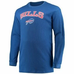 Men's Fanatics Branded Royal Buffalo Bills Big & Tall Thermal Long Sleeve T-Shirt -Metaverse shop unnamed file 31513