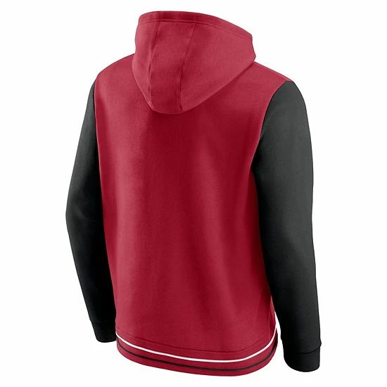 Men's Fanatics Branded Scarlet/Black San Francisco 49ers Block Party Pullover Hoodie Men's Fanatics Branded Scarlet/Black San Francisco 49ers Block Party Pullover Hoodie -Metaverse shop unnamed file 31546