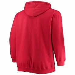 Men's Fanatics Branded Heathered Gray/Red St. Louis Cardinals Big & Tall Full-Zip Hoodie 3 Men's Fanatics Branded Heathered Gray/Red St. Louis Cardinals Big & Tall Full-Zip Hoodie -Metaverse shop unnamed file 31635