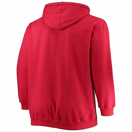 Men's Fanatics Branded Heathered Gray/Red St. Louis Cardinals Big & Tall Full-Zip Hoodie Men's Fanatics Branded Heathered Gray/Red St. Louis Cardinals Big & Tall Full-Zip Hoodie -Metaverse shop unnamed file 31635