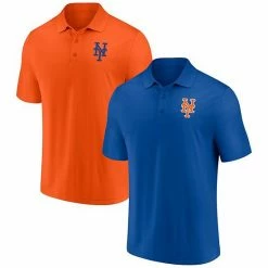 Men's Fanatics Branded Royal/Orange New York Mets Primary Logo Polo Combo Set -Metaverse shop unnamed file 31642