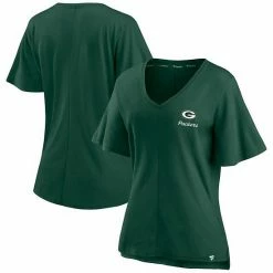 Women's Fanatics Branded Green Green Bay Packers Southpaw Flutter V-Neck T-Shirt 3 Women's Fanatics Branded Green Green Bay Packers Southpaw Flutter V-Neck T-Shirt -Metaverse shop unnamed file 3165