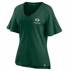 Women's Fanatics Branded Green Green Bay Packers Southpaw Flutter V-Neck T-Shirt 4 Women's Fanatics Branded Green Green Bay Packers Southpaw Flutter V-Neck T-Shirt -Metaverse shop unnamed file 3166