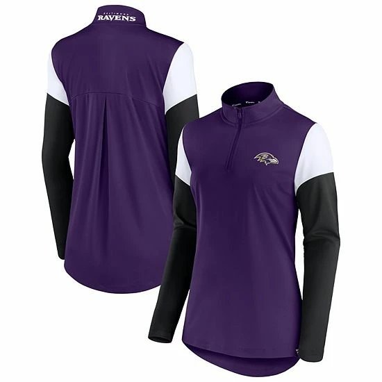 Women's Fanatics Branded Purple/Black Baltimore Ravens Block Party Team Authentic Quarter-Zip Jacket Women's Fanatics Branded Purple/Black Baltimore Ravens Block Party Team Authentic Quarter-Zip Jacket -Metaverse shop unnamed file 31719