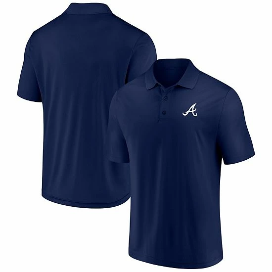 Men's Fanatics Branded Navy Atlanta Braves Winning Streak Polo 3 Men's Fanatics Branded Navy Atlanta Braves Winning Streak Polo