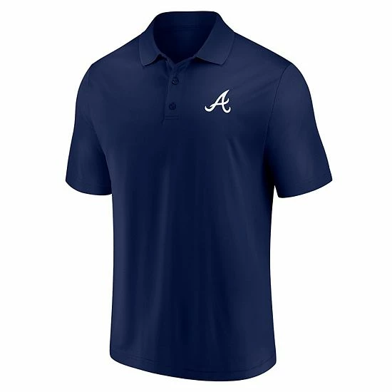 Men's Fanatics Branded Navy Atlanta Braves Winning Streak Polo 5 Men's Fanatics Branded Navy Atlanta Braves Winning Streak Polo - Image 3