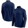 Men's Fanatics Branded Navy Montreal Canadiens Authentic Pro Travel And Training Quarter-Zip Jacket