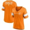 Women's Fanatics Branded Tennessee Orange Tennessee Volunteers Only1 Fan V-Neck Triblend T-Shirt