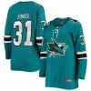 Women's Fanatics Branded Martin Jones Teal San Jose Sharks Breakaway Home Team Player Jersey