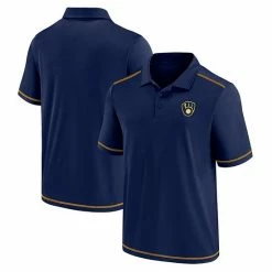 Men's Fanatics Branded Navy Milwaukee Brewers Primary Team Logo Polo -Metaverse shop unnamed file 31846