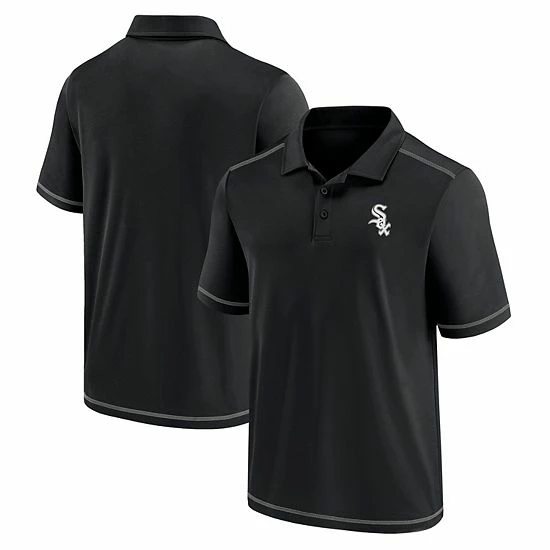 Men's Fanatics Branded Black Chicago White Sox Primary Team Logo Polo Men's Fanatics Branded Black Chicago White Sox Primary Team Logo Polo -Metaverse shop unnamed file 31849