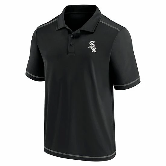 Men's Fanatics Branded Black Chicago White Sox Primary Team Logo Polo Men's Fanatics Branded Black Chicago White Sox Primary Team Logo Polo -Metaverse shop unnamed file 31851