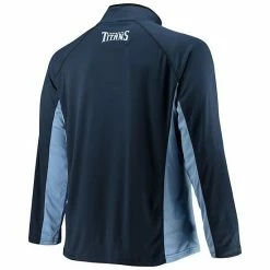 Men's Fanatics Branded Navy/Light Blue Tennessee Titans Big & Tall Polyester Quarter-Zip Raglan Jacket 4 Men's Fanatics Branded Navy/Light Blue Tennessee Titans Big & Tall Polyester Quarter-Zip Raglan Jacket -Metaverse shop unnamed file 31869