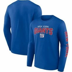 Men's Fanatics Branded Royal New York Giants Go The Distance Long Sleeve T-Shirt -Metaverse shop unnamed file 3193
