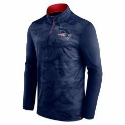 Men's Fanatics Branded Navy New England Patriots Camo Jacquard Quarter-Zip Jacket 4 Men's Fanatics Branded Navy New England Patriots Camo Jacquard Quarter-Zip Jacket -Metaverse shop unnamed file 31988