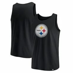 Men's Fanatics Branded Black Pittsburgh Steelers Primary Logo Tank Top -Metaverse shop unnamed file 32044