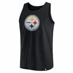 Men's Fanatics Branded Black Pittsburgh Steelers Primary Logo Tank Top -Metaverse shop unnamed file 32045
