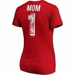 Women's Fanatics Branded Red Washington Nationals Mother's Day Logo V-Neck T-Shirt 4 Women's Fanatics Branded Red Washington Nationals Mother's Day Logo V-Neck T-Shirt -Metaverse shop unnamed file 32056