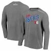 Men's Fanatics Branded Heather Charcoal Philadelphia 76ers 2021 Noches Éne-Bé-A Authentic Shooting Long Sleeve T-Shirt 2 Men's Fanatics Branded Heather Charcoal Philadelphia 76ers 2021 Noches Éne-Bé-A Authentic Shooting Long Sleeve T-Shirt -Metaverse shop unnamed file 32133