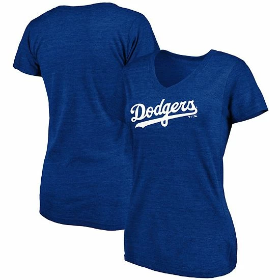 Women's Fanatics Branded Heathered Royal Los Angeles Dodgers Wordmark Tri-Blend V-Neck T-Shirt Women's Fanatics Branded Heathered Royal Los Angeles Dodgers Wordmark Tri-Blend V-Neck T-Shirt -Metaverse shop unnamed file 32138