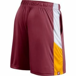 Men's Fanatics Branded Burgundy/White Washington Football Team Prep Colorblock Shorts -Metaverse shop unnamed file 32144