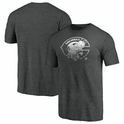 Men's Fanatics Branded Heathered Gray Cincinnati Reds Sport Resort T-Shirt -Metaverse shop unnamed file 32150