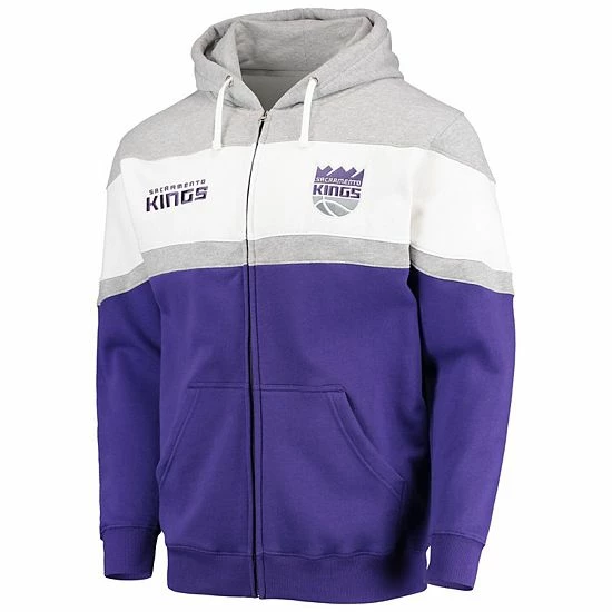 Men's Fanatics Branded Gray/Purple Sacramento Kings Colorblock Wordmark Full-Zip Hoodie Men's Fanatics Branded Gray/Purple Sacramento Kings Colorblock Wordmark Full-Zip Hoodie -Metaverse shop unnamed file 32171