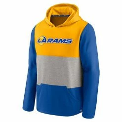 Men's Fanatics Branded Gold/Royal Los Angeles Rams Linear Logo Pullover Hoodie 4 Men's Fanatics Branded Gold/Royal Los Angeles Rams Linear Logo Pullover Hoodie -Metaverse shop unnamed file 32212