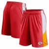 Men's Fanatics Branded Red Kansas City Chiefs Prep Colorblock Shorts -Metaverse shop unnamed file 32264