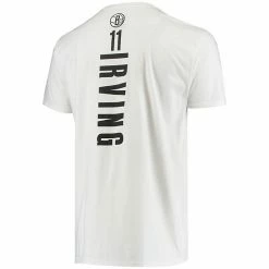 Men's Fanatics Branded Kyrie Irving White Brooklyn Nets Playmaker Name & Number T-Shirt -Metaverse shop unnamed file 32285
