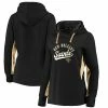 Women's Fanatics Branded Black/Gold New Orleans Saints Game Ready Pullover Hoodie -Metaverse shop unnamed file 32302
